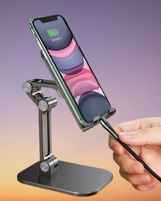 Supporto Pieghevole e Regolabile iPhone iPad