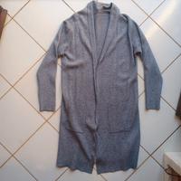 Cardigan donna grigio 