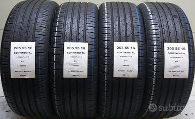 4 GOMME 205 55 16 CONTINENTAL RB114