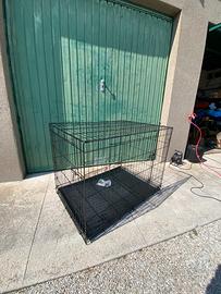 Gabbia per cani medio-grandi richiudibile