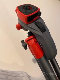 Manfrotto MKCOMPACTACN-RD Treppiede con Borsa