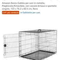 Gabbia per cani pieghevole! 