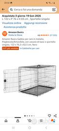 Gabbia per cani pieghevole! 