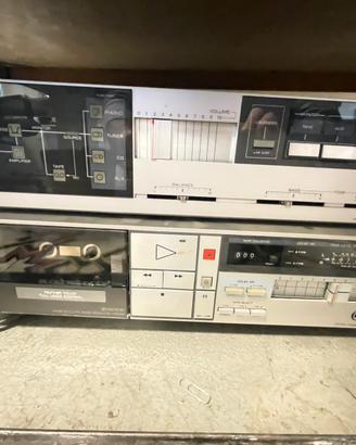 Sony amplifer e lettore cassette