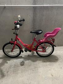Bicicletta bambina rossa