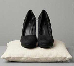 Scarpe Tacco Graceland n.39 Nere Borchie Plateau
