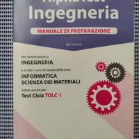 Alpha test Ingegneria: manuale + es. commentati