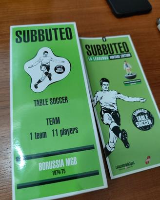Subbuteo La Leggenda Vintage Ed. Borussia M'bach 