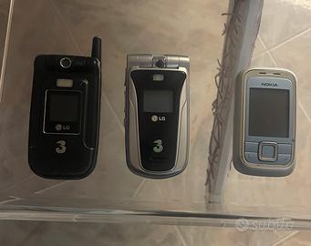 2 Cellulari a libro LG e un Nokia