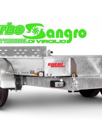 Rimorchio Ellebi trasporto auto