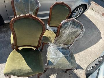 4 sedie in ottimi condizioni