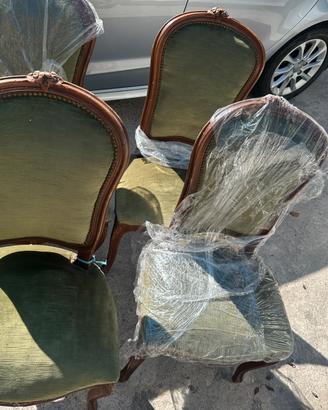 4 sedie in ottimi condizioni