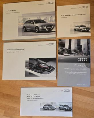 Audi A4 Avant B8 8K5 Manuale Uso e Manutenzione