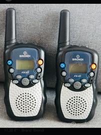 Coppia di walkie talkie BRONDI FX-10 TWIN radio