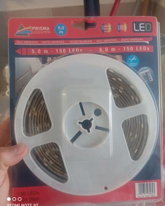 strip led 5 mt  multicolor con telecomando