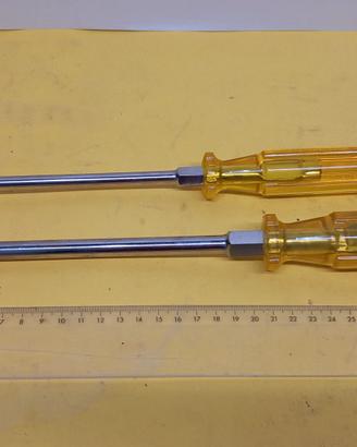 Kit 2 cacciaviti USAG Vanadium Extra a stella NUOV