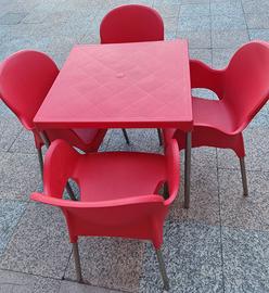 Tavolo e sedie KIT per Bar Dehor