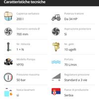 Atomizzatore per trattore