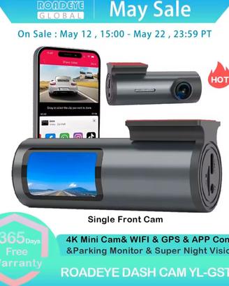 Dash Cam WIFI anteriore