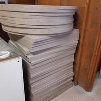 Piani tavolo rotondi e quadrati