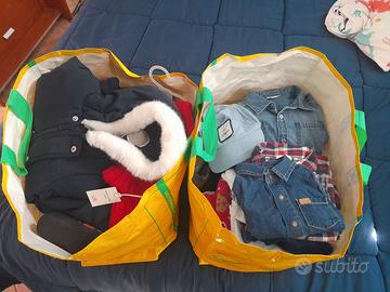 Lotto abbigliamento bambino 0-24