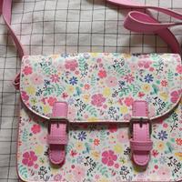 borsa bambina rosa con fantasia 
