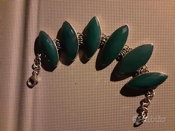 Bracciale Agata Imperiale-Arg.925 Anni'90