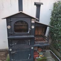 Forno a Legna Comap con Barbecue Laterale