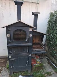 Forno a Legna Comap con Barbecue Laterale