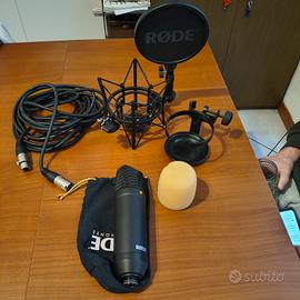 microfono Rode NT2 s condensatore da studio 