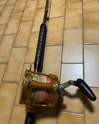 Canne e mulinello pescadrifting tonno - tica 50 lb