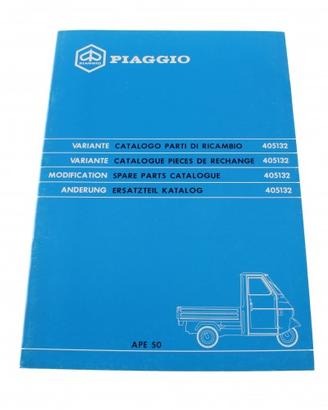 Variante catalogo parti di ricambio Piaggio Ape 50
