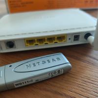 Modem netgear wireless adsl2 + modello dgb111g