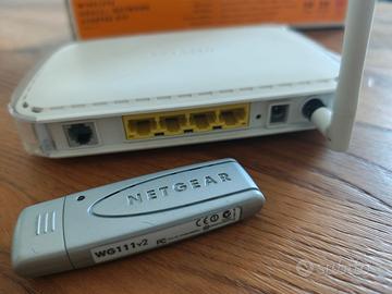 Modem netgear wireless adsl2 + modello dgb111g