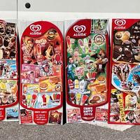 Insegne gelati in euro algida / motta