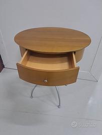 Tavolino ovale con cassetto