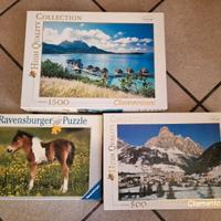 Puzzle Clementoni e Ravensburger