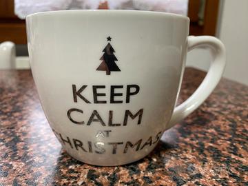 Tazza in porcellana Keep Calm Christmas