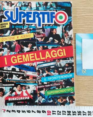 Supertifo rivista del novembre 1989 anno IV N° 11