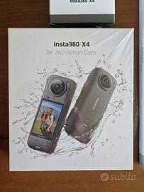 Insta 360 X4 pellicole originali insta360 garanzia