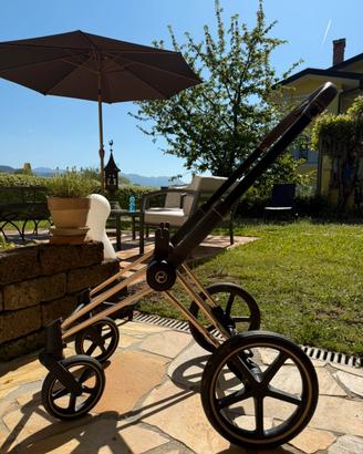Telaio e ruote Cybex priam Rose Gold anno 2024/25