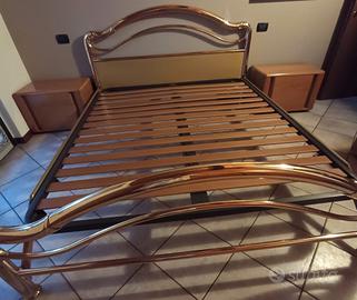 letto in ottone