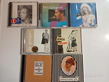 set  7 CD F.De Gregori  €40