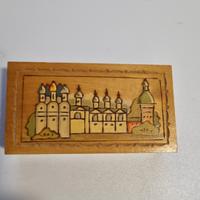 Scatolina in legno artigianato russo
