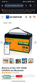 Batteria LIFEPO4 150Ah Eco-Worthy