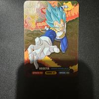 Lamincard dragon ball ; vegeta