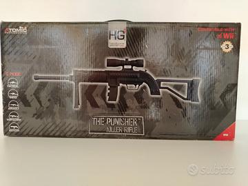 WII CONTROLLER  ATOMIC FUCILE THE PUNISHER KILLER