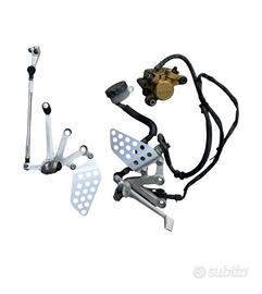 Pedane guidatore complete Honda cbr 954rr
