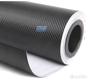 VINILE ADESIVO CARBONIO NERO