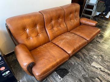 Divano in pelle